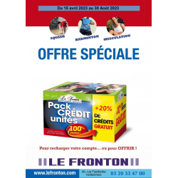 130 unités + 20% offert...